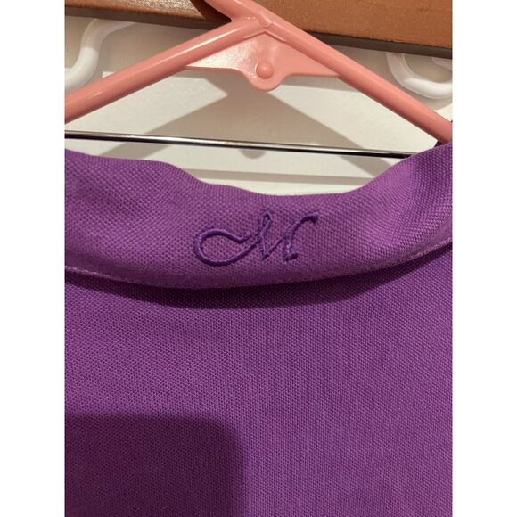 Masters Golf Fashion Women's Vintage Rare Golf Polo, Purple, Size 10 - Picture 3 of 7